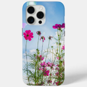 spring flowers and butterfly iPhone 15 pro max case