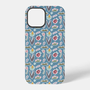 Spring Flowers and Ladybug Pattern iPhone 12 Pro Case