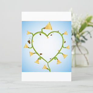 Spring Flowers Art Invitations