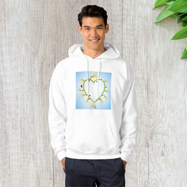 Spring Flowers Art Mens Hoodie (Creator Uploaded)