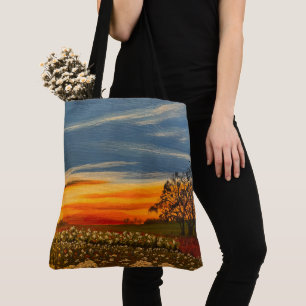 Spring Flowers at Sunset, by Gary Poling Tote Bag