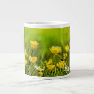 Spring Flowers Background-31653 Large Coffee Mug