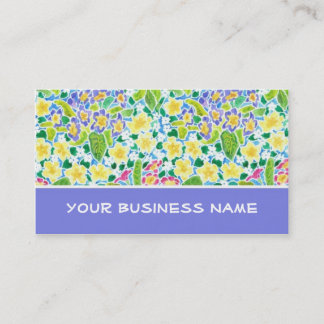 Spring Flowers Business Card