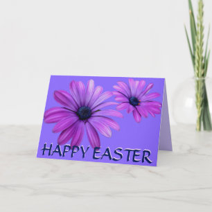 Spring Flowers Card Flowers Easter Card Blank