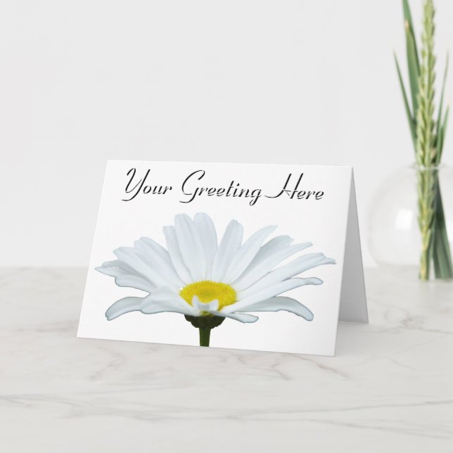 Spring Flowers Card Flowers Easter Card Blank (Front)