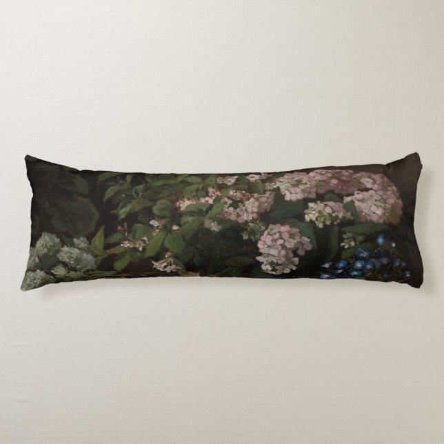 Spring Flowers - Claude Monet Body Cushion (Front)