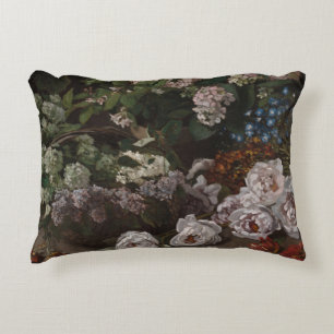 Spring Flowers - Claude Monet Decorative Cushion