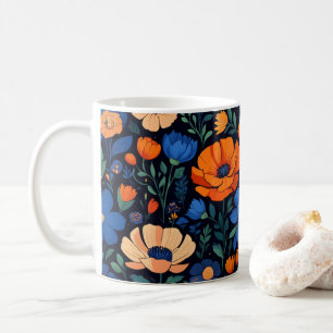 spring flowers coffee mug