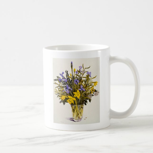 Spring Flowers Coffee Mug (Right)