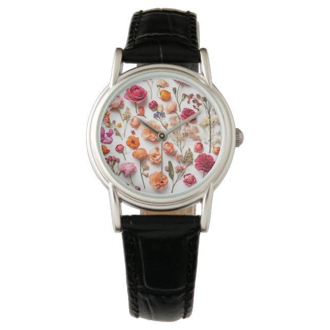 Spring flowers collection watch (Front)