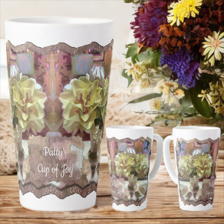 Spring Flowers Cup of Joy PCM1 Latte Mug