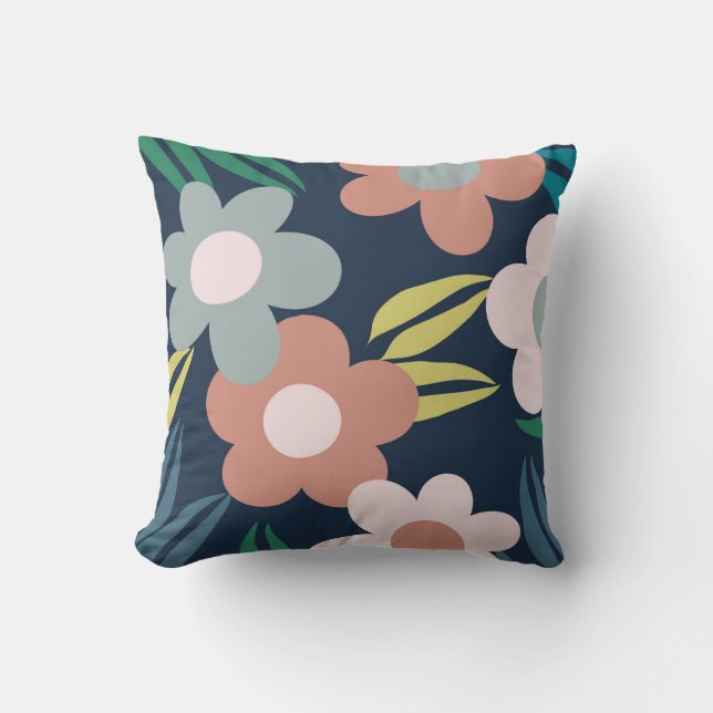 Spring flowers cushion (Front)