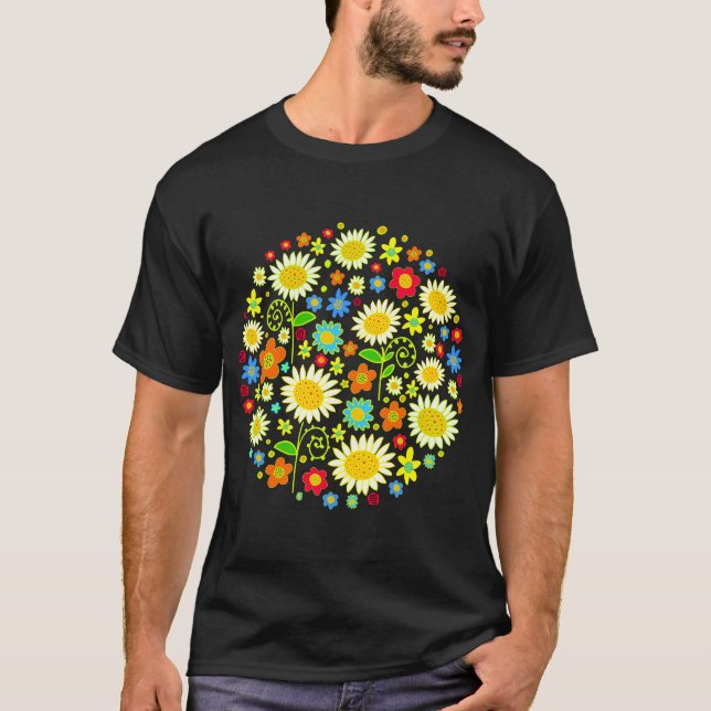 Spring Flowers - Customised T-Shirt (Front)
