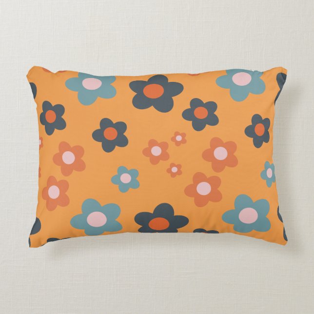 Spring Flowers Decorative Cushion (Front)
