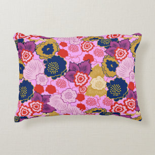 Spring Flowers Decorative Cushion