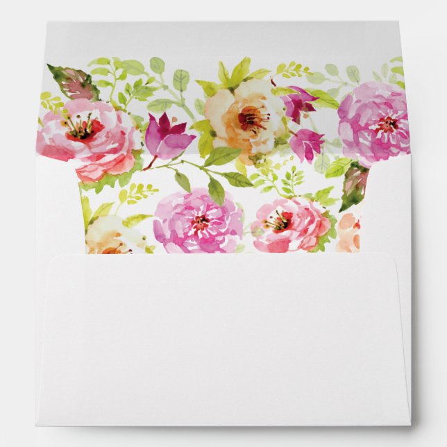 Spring Flowers Envelopes (Back (Bottom))