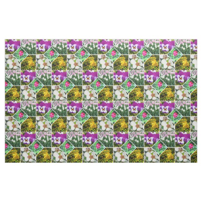 Spring Flowers Fabric (Fat Quarter)