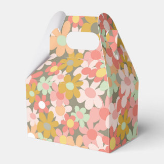 Spring Flowers Favor Box