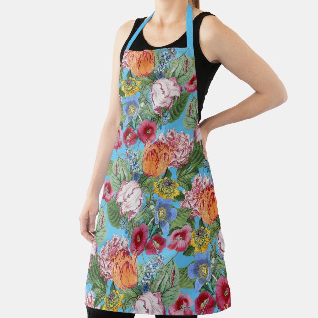 Spring Flowers Garden Apron (Insitu)