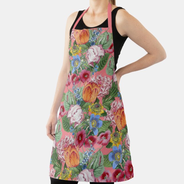 Spring Flowers Garden  Apron (Insitu)