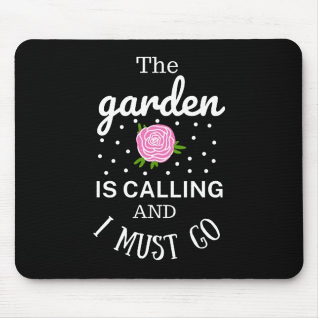 Spring  Flowers Garden Mouse Mat (Front)