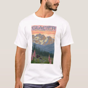 Spring Flowers - Glacier National Park, MT T-Shirt
