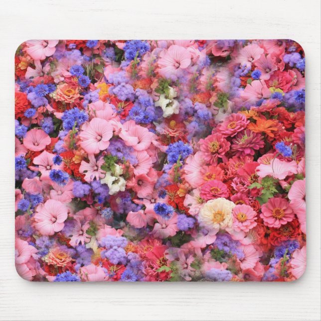 Spring Flowers in the Park Mouse Mat (Front)