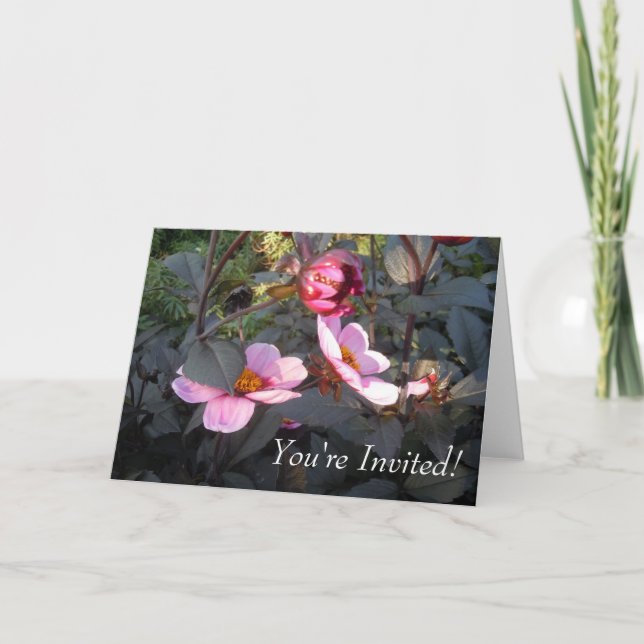 Spring Flowers Invitation (Front)