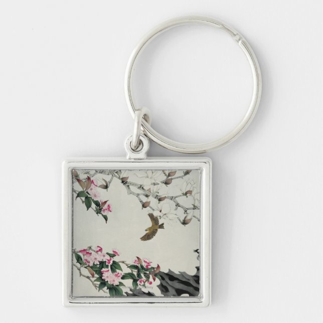 Spring Flowers Key Ring (Front)