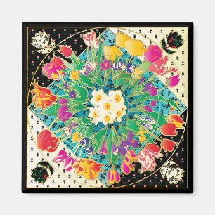 Spring Flowers Magnet