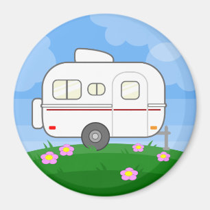 Spring Flowers Magnet