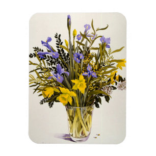 Spring Flowers Magnet