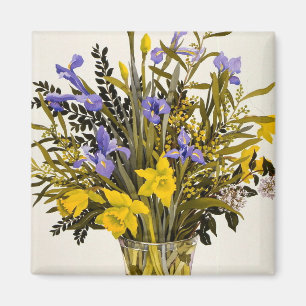 Spring Flowers Magnet