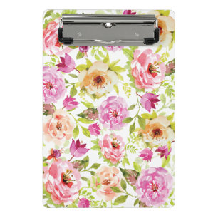 Spring Flowers Mini Clipboard