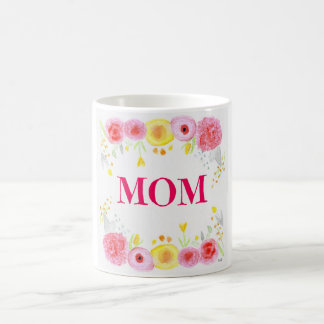 Spring Flowers Mother's Day White Mug