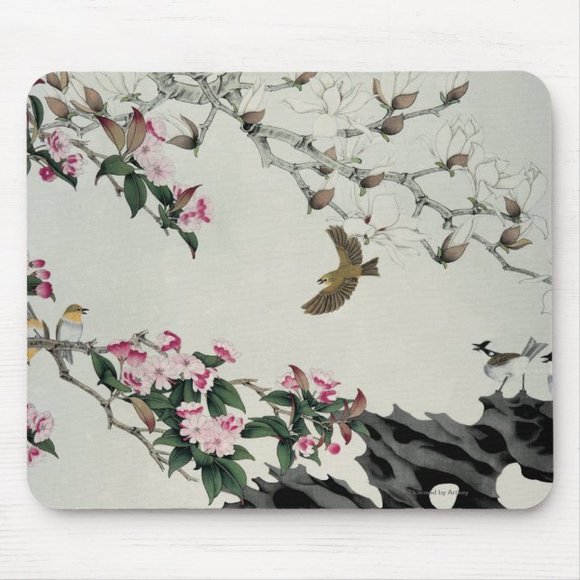 Spring Flowers Mouse Mat (Front)