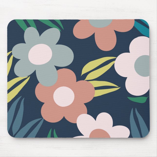 Spring flowers mouse mat (Front)
