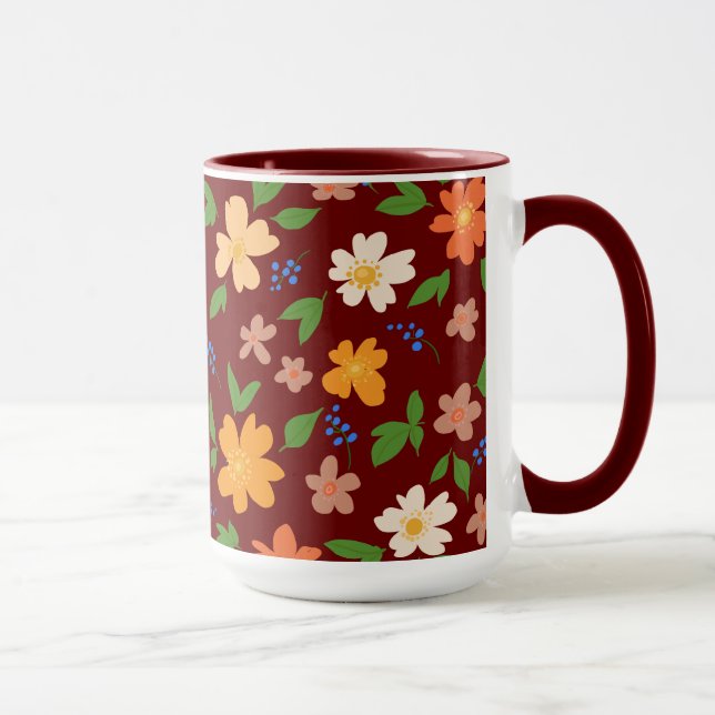 Spring flowers mug (Right)