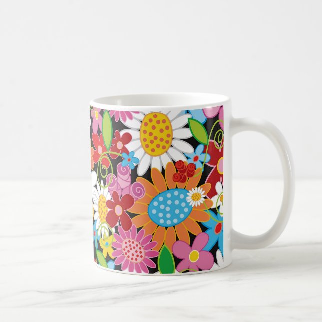 Spring Flowers Mug (Right)