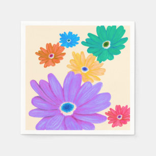 Spring Flowers  Napkin