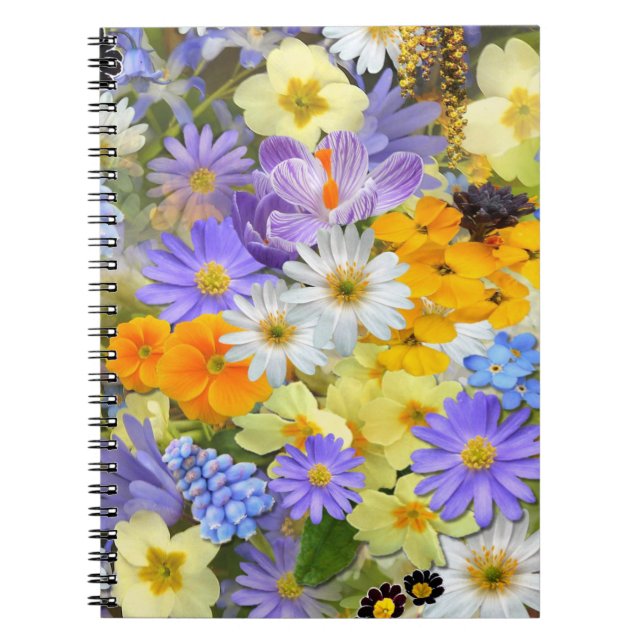 Spring Flowers Notebook (Front)