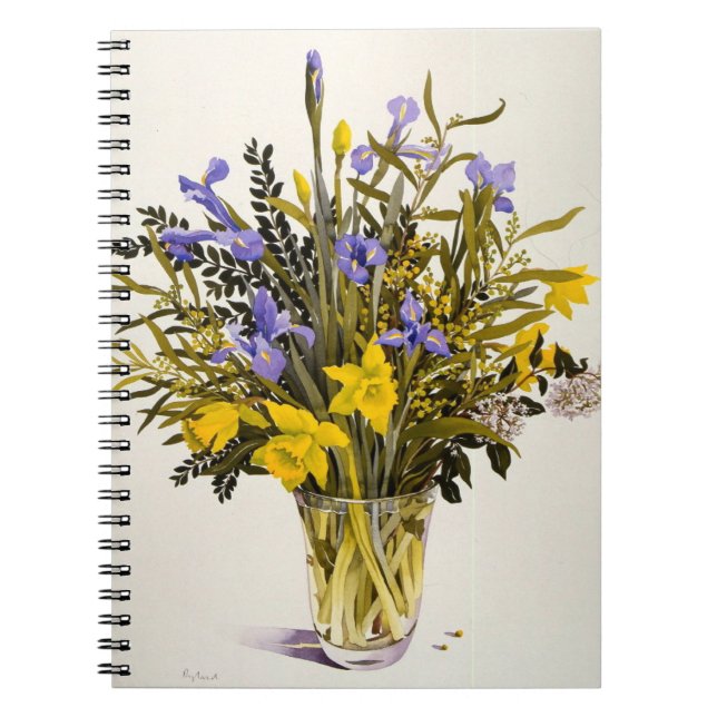 Spring Flowers Notebook (Front)