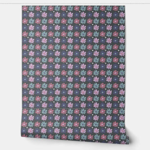 spring flowers pattern wallpaper
