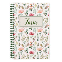 Spring Flowers | Personalised Spiral