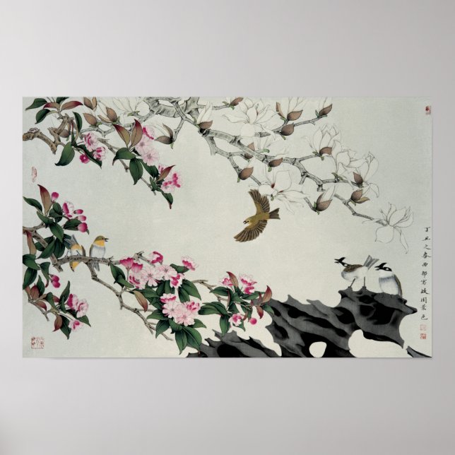 Spring Flowers Poster (Front)