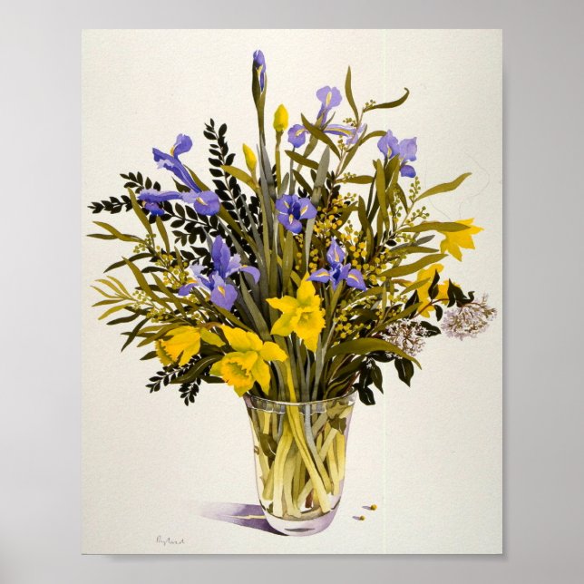 Spring Flowers Poster (Front)