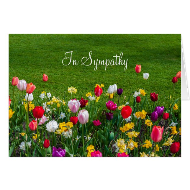 Spring flowers sentiments (Front Horizontal)