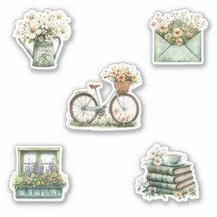 Spring Flowers Sticker Sheet