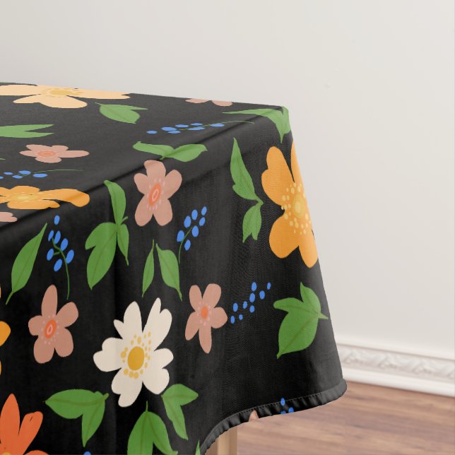 Spring flowers tablecloth (In Situ)
