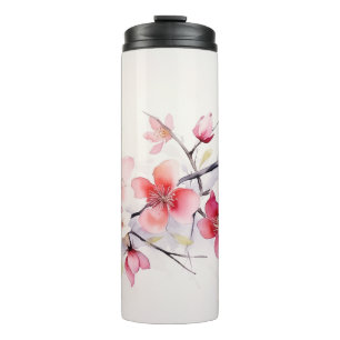 Spring Flowers Thermal Tumbler